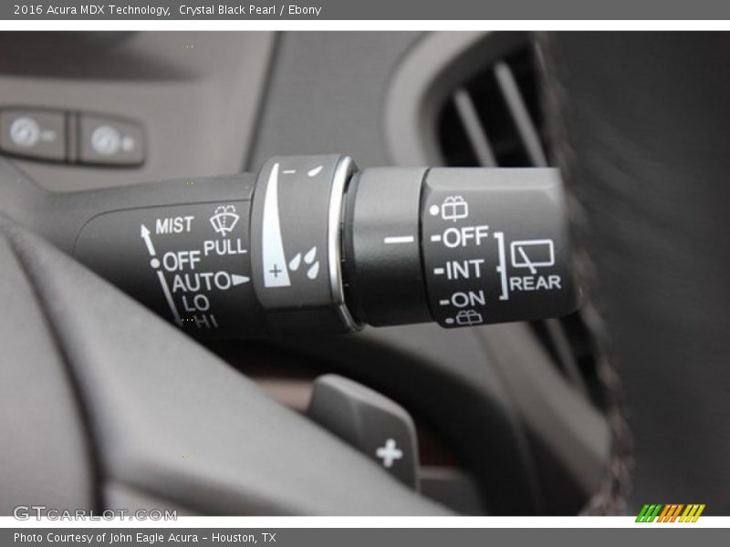 Crystal Black Pearl / Ebony 2016 Acura MDX Technology