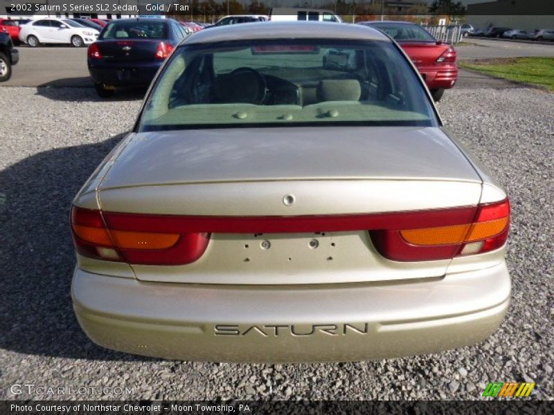 Gold / Tan 2002 Saturn S Series SL2 Sedan