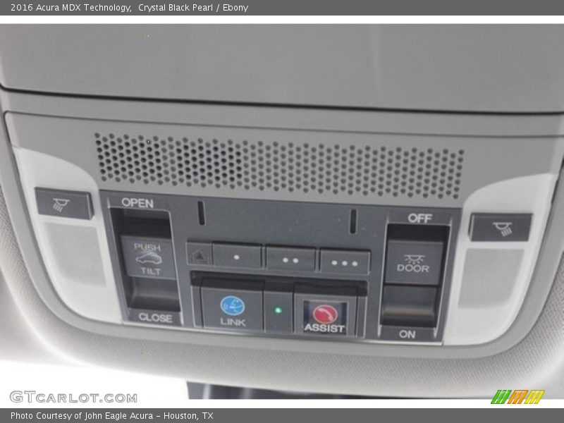 Crystal Black Pearl / Ebony 2016 Acura MDX Technology