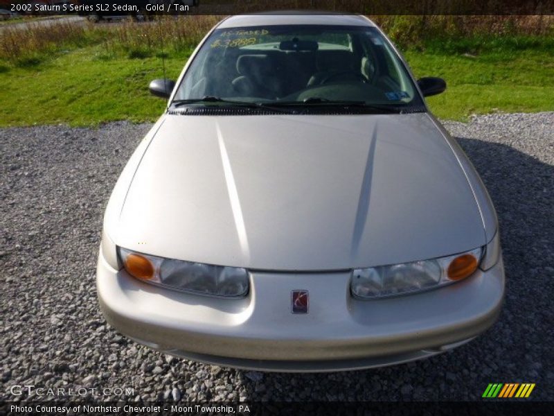 Gold / Tan 2002 Saturn S Series SL2 Sedan