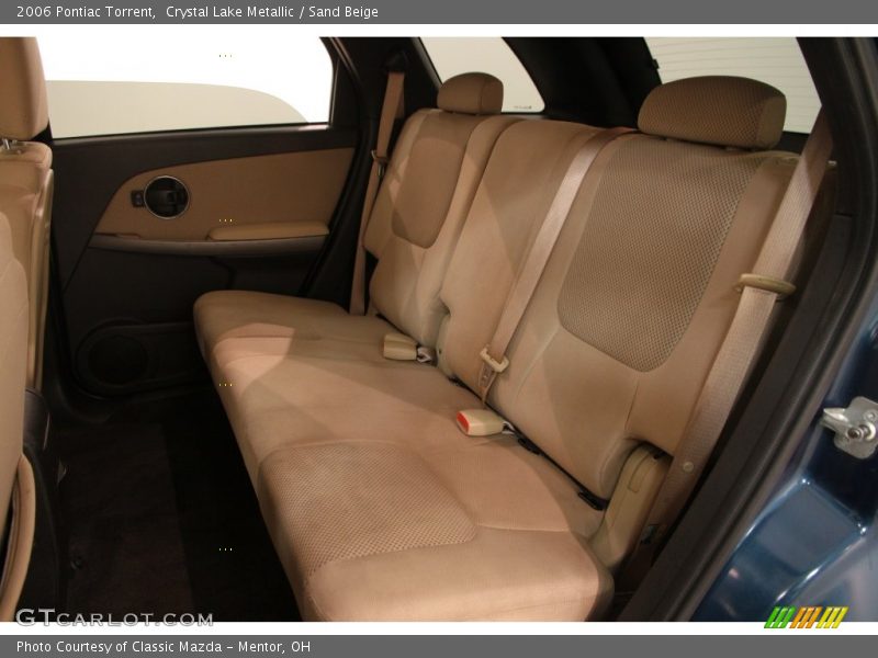 Crystal Lake Metallic / Sand Beige 2006 Pontiac Torrent