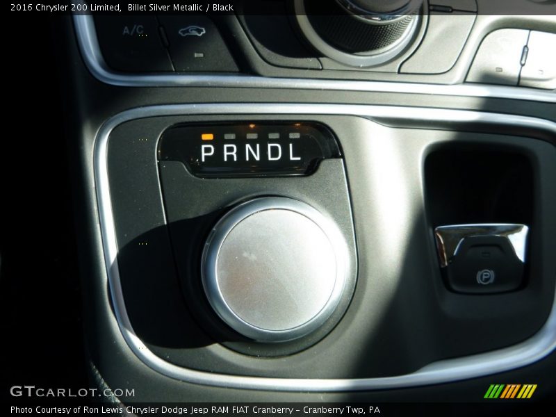 Billet Silver Metallic / Black 2016 Chrysler 200 Limited