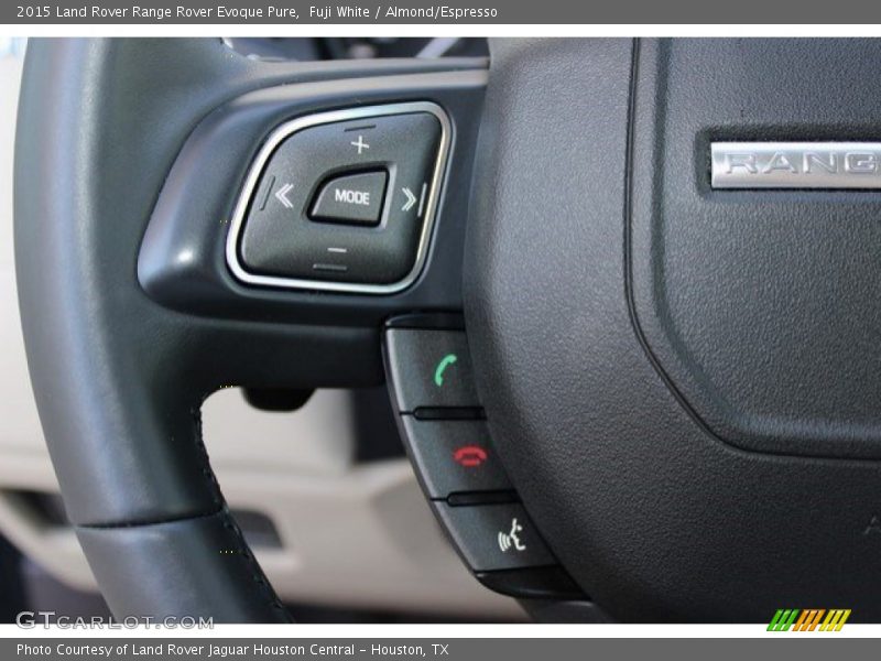 Fuji White / Almond/Espresso 2015 Land Rover Range Rover Evoque Pure