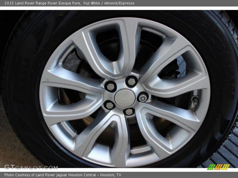 Fuji White / Almond/Espresso 2015 Land Rover Range Rover Evoque Pure