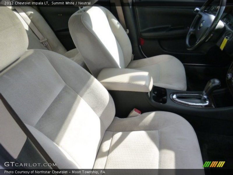 Summit White / Neutral 2012 Chevrolet Impala LT