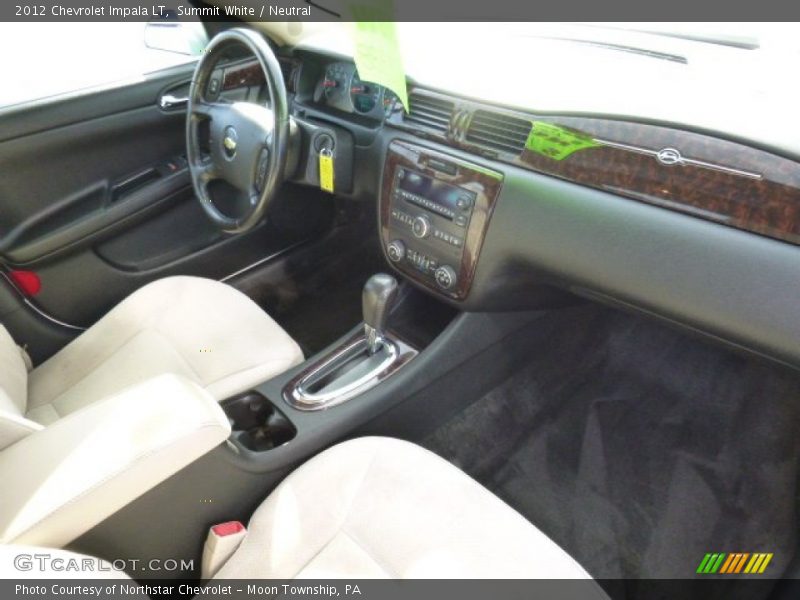 Summit White / Neutral 2012 Chevrolet Impala LT