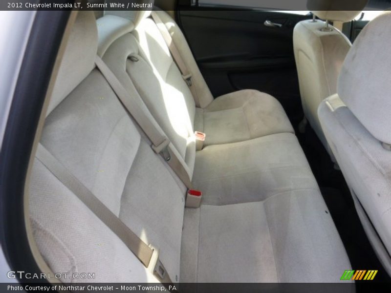 Summit White / Neutral 2012 Chevrolet Impala LT