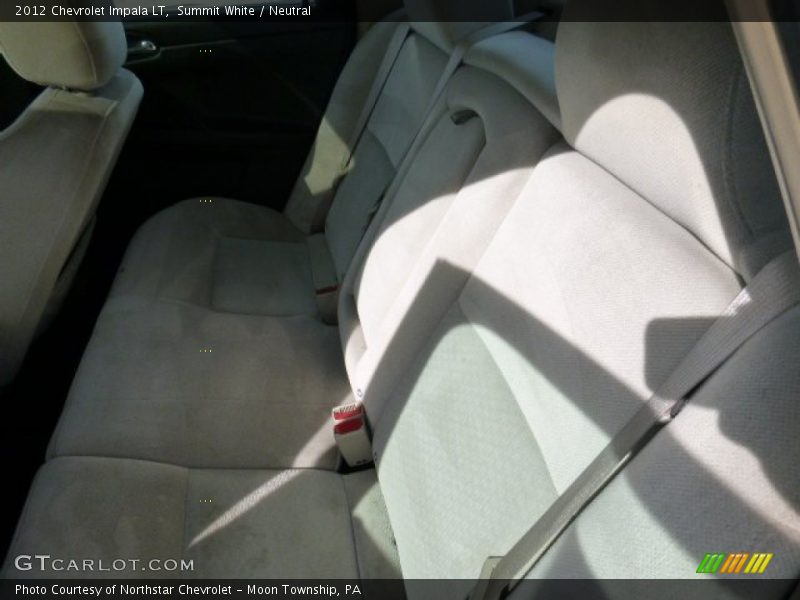 Summit White / Neutral 2012 Chevrolet Impala LT