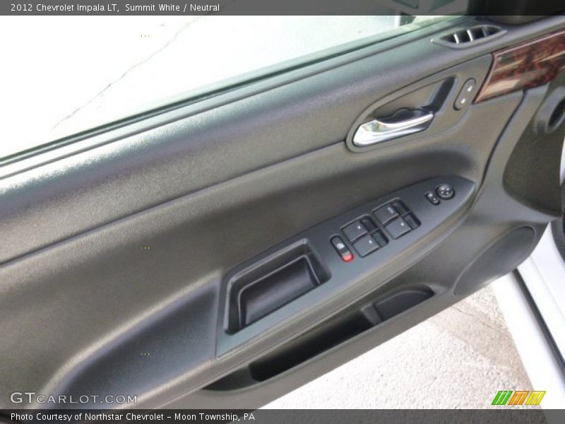 Summit White / Neutral 2012 Chevrolet Impala LT