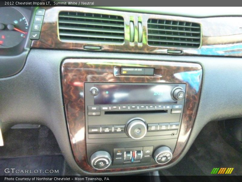 Summit White / Neutral 2012 Chevrolet Impala LT