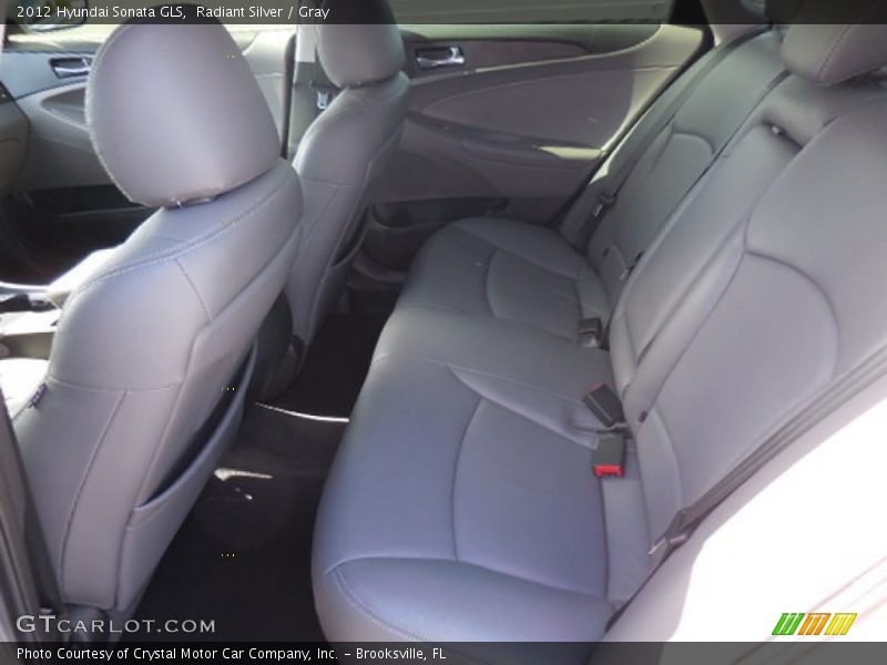 Radiant Silver / Gray 2012 Hyundai Sonata GLS