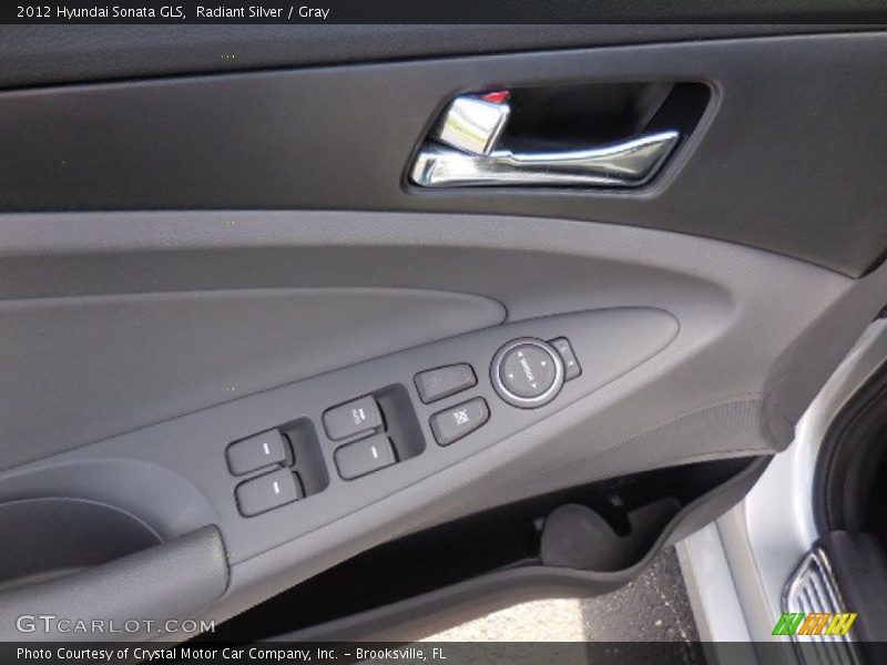Radiant Silver / Gray 2012 Hyundai Sonata GLS
