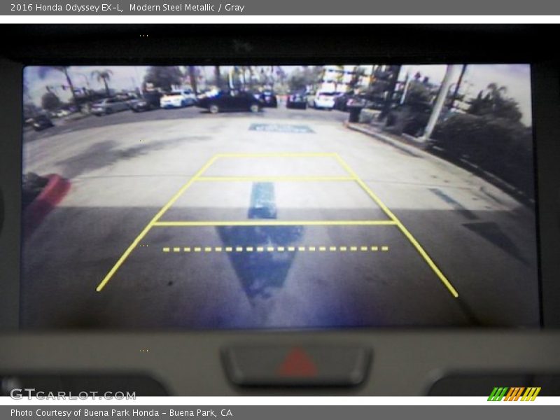 Modern Steel Metallic / Gray 2016 Honda Odyssey EX-L