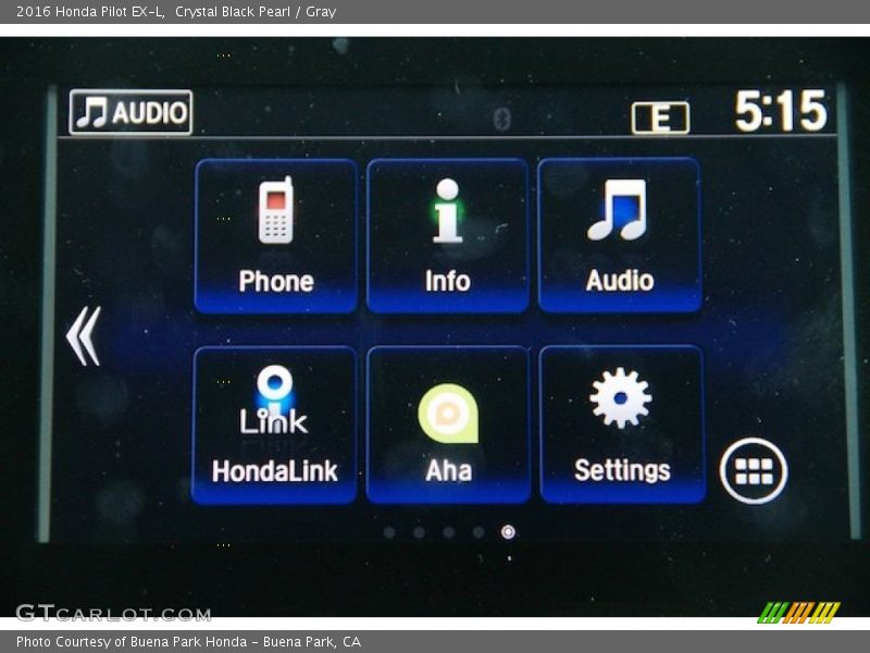 Crystal Black Pearl / Gray 2016 Honda Pilot EX-L