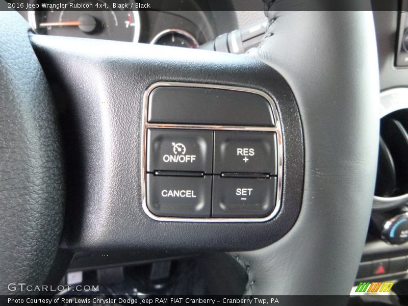 Black / Black 2016 Jeep Wrangler Rubicon 4x4