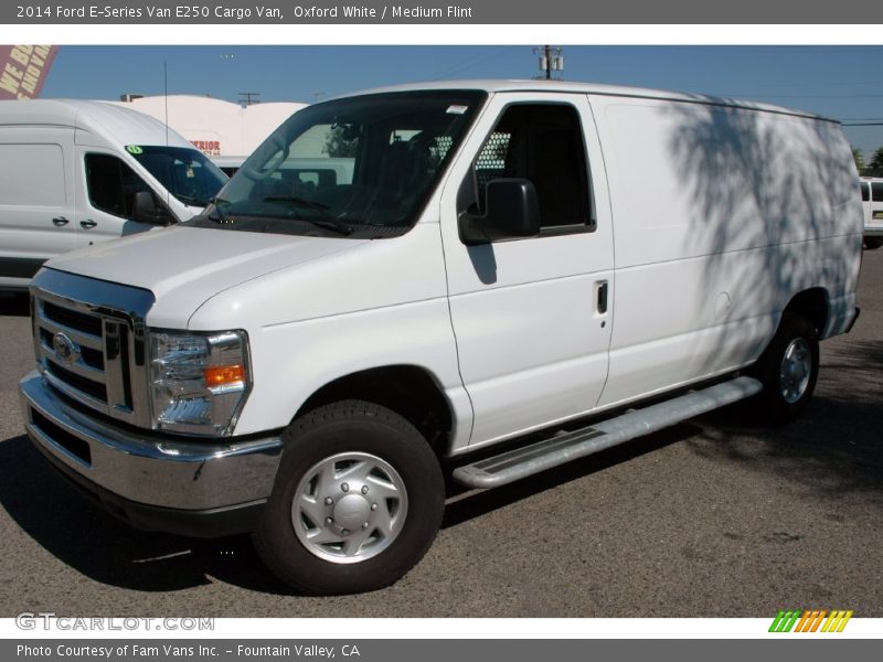 Oxford White / Medium Flint 2014 Ford E-Series Van E250 Cargo Van