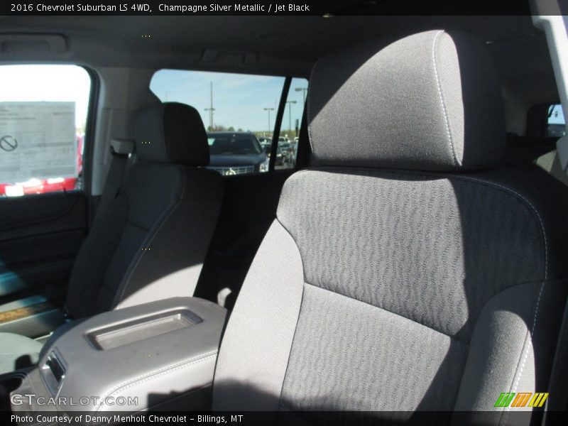 Champagne Silver Metallic / Jet Black 2016 Chevrolet Suburban LS 4WD