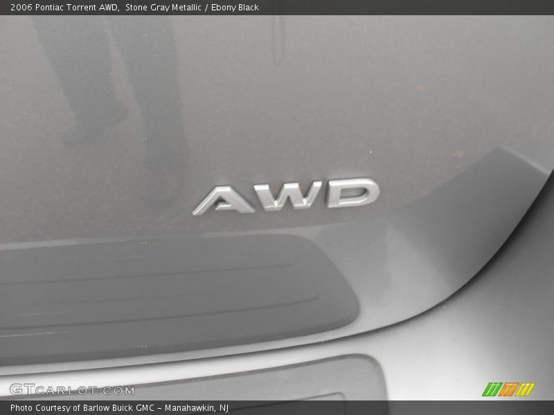 Stone Gray Metallic / Ebony Black 2006 Pontiac Torrent AWD