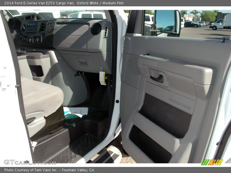 Oxford White / Medium Flint 2014 Ford E-Series Van E250 Cargo Van