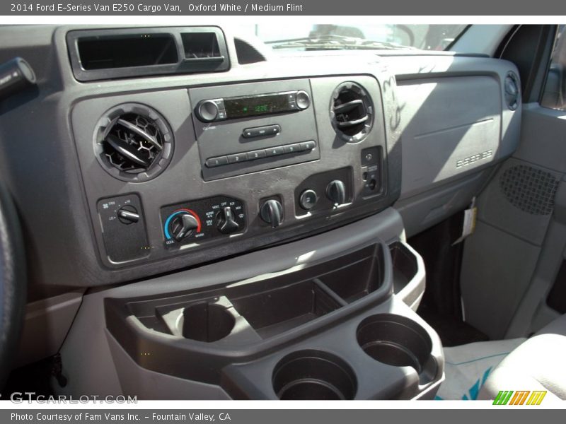 Oxford White / Medium Flint 2014 Ford E-Series Van E250 Cargo Van