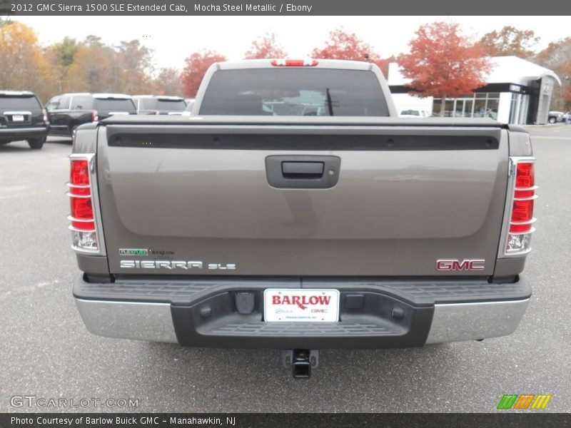 Mocha Steel Metallic / Ebony 2012 GMC Sierra 1500 SLE Extended Cab