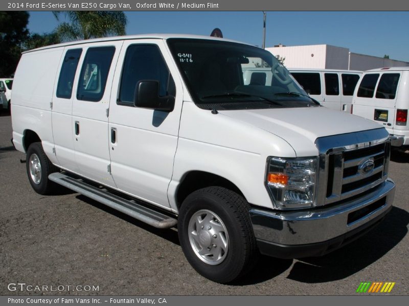 Oxford White / Medium Flint 2014 Ford E-Series Van E250 Cargo Van
