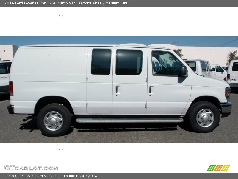 Oxford White / Medium Flint 2014 Ford E-Series Van E250 Cargo Van