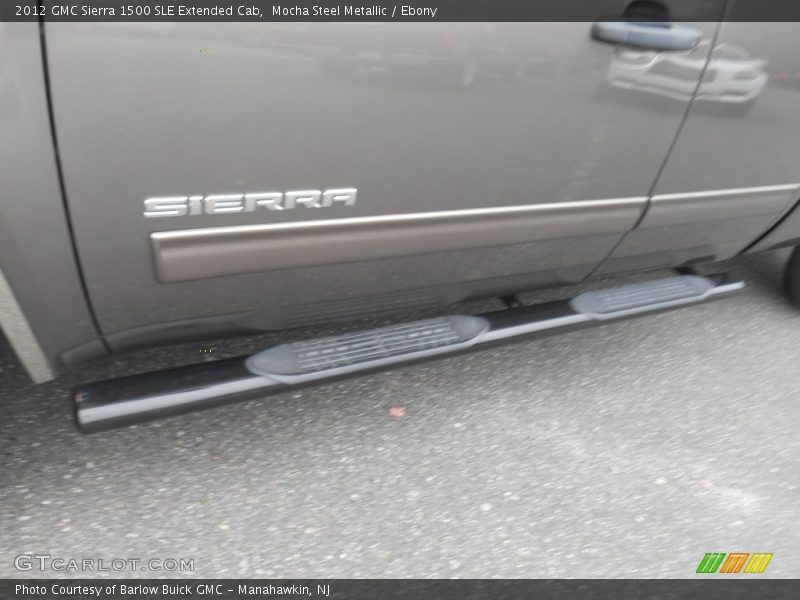 Mocha Steel Metallic / Ebony 2012 GMC Sierra 1500 SLE Extended Cab