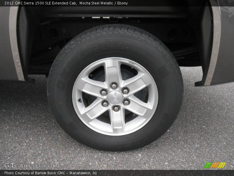 Mocha Steel Metallic / Ebony 2012 GMC Sierra 1500 SLE Extended Cab
