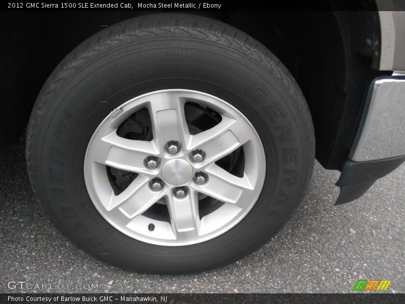 Mocha Steel Metallic / Ebony 2012 GMC Sierra 1500 SLE Extended Cab