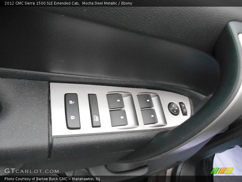 Mocha Steel Metallic / Ebony 2012 GMC Sierra 1500 SLE Extended Cab