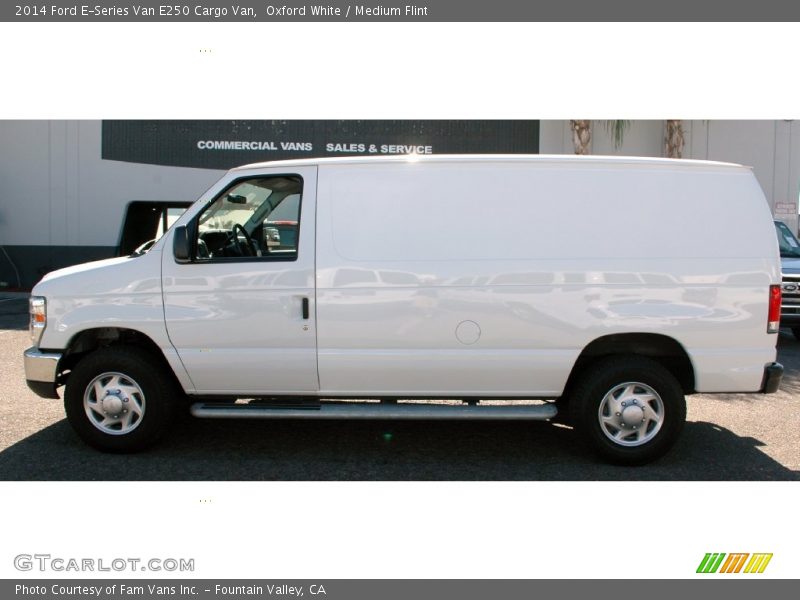 Oxford White / Medium Flint 2014 Ford E-Series Van E250 Cargo Van