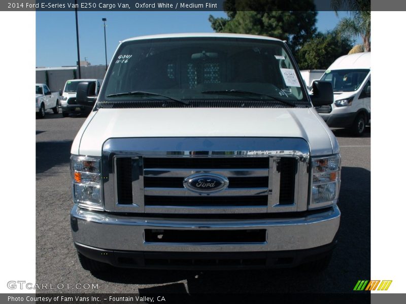 Oxford White / Medium Flint 2014 Ford E-Series Van E250 Cargo Van