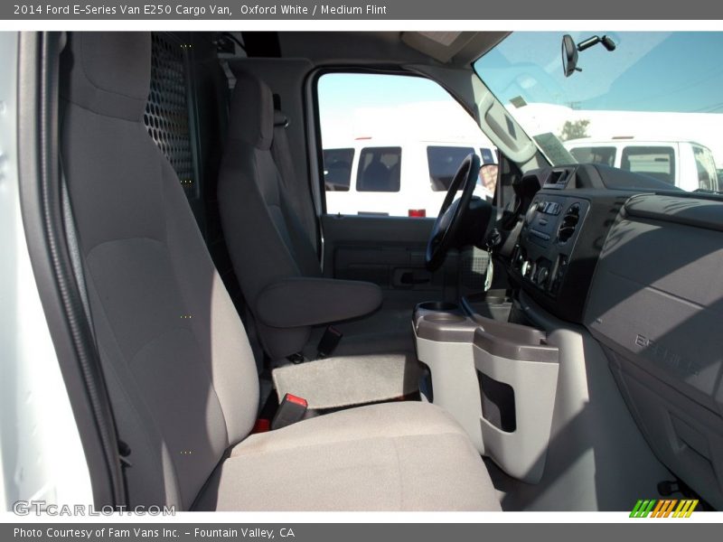 Oxford White / Medium Flint 2014 Ford E-Series Van E250 Cargo Van