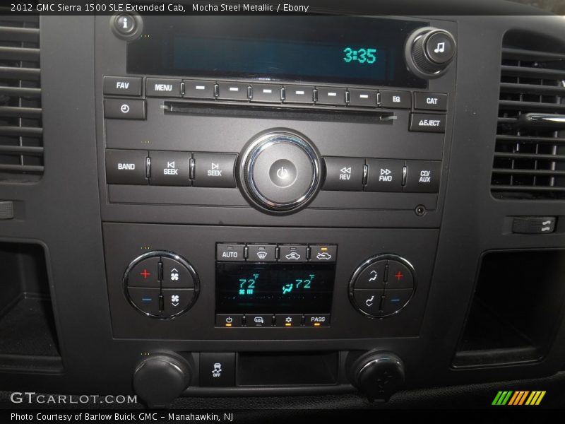 Mocha Steel Metallic / Ebony 2012 GMC Sierra 1500 SLE Extended Cab