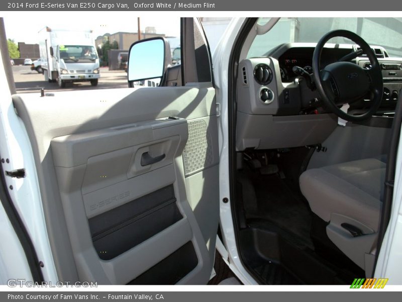 Oxford White / Medium Flint 2014 Ford E-Series Van E250 Cargo Van