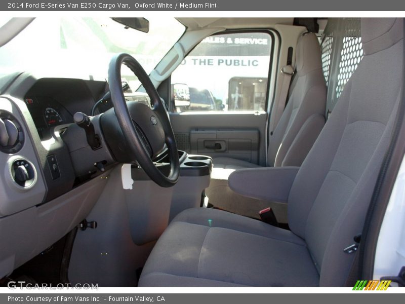 Oxford White / Medium Flint 2014 Ford E-Series Van E250 Cargo Van