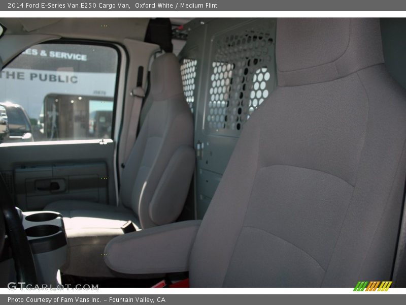 Oxford White / Medium Flint 2014 Ford E-Series Van E250 Cargo Van