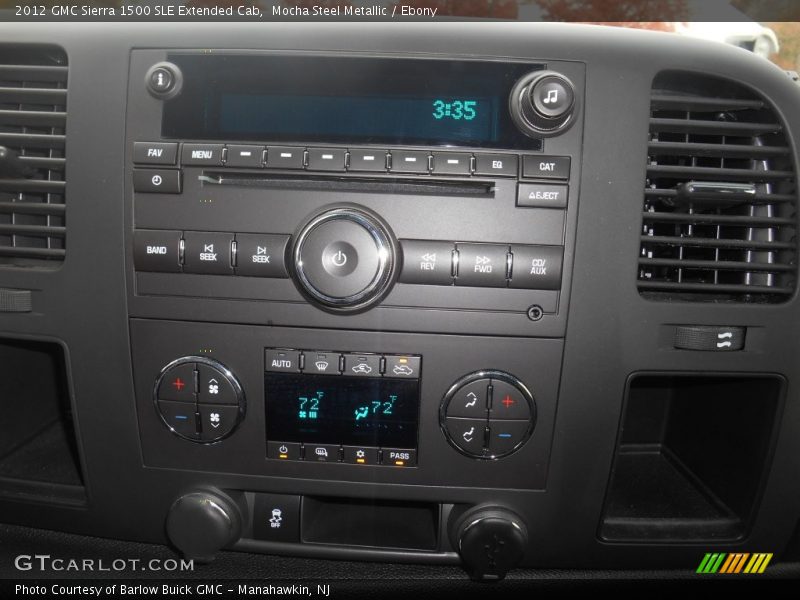 Mocha Steel Metallic / Ebony 2012 GMC Sierra 1500 SLE Extended Cab