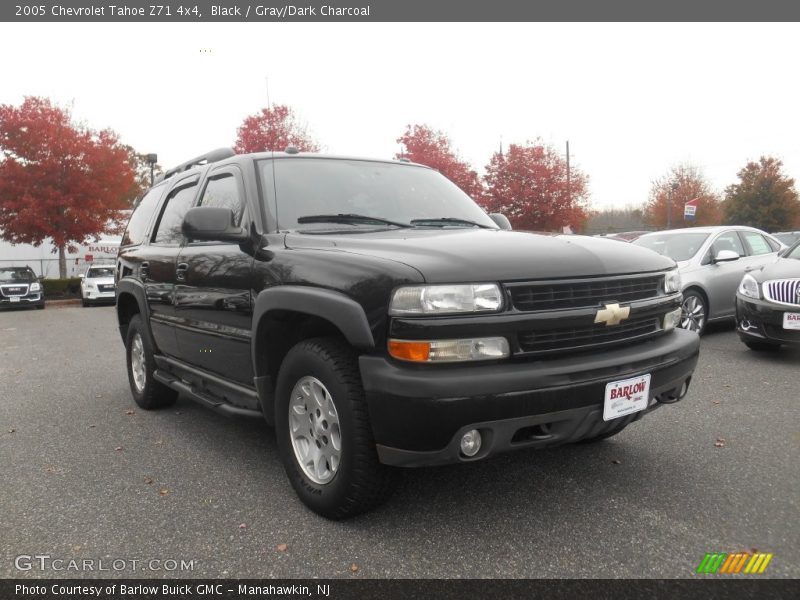 Black / Gray/Dark Charcoal 2005 Chevrolet Tahoe Z71 4x4