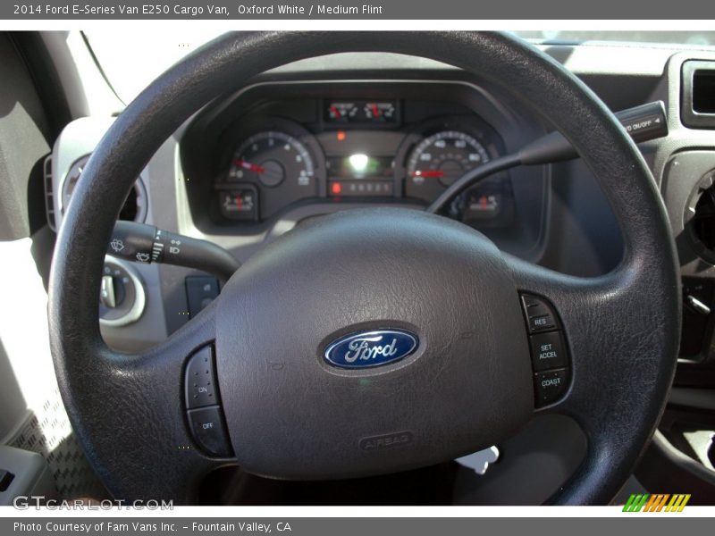 Oxford White / Medium Flint 2014 Ford E-Series Van E250 Cargo Van