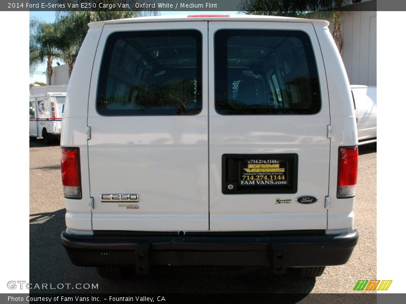 Oxford White / Medium Flint 2014 Ford E-Series Van E250 Cargo Van