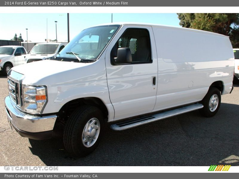 Oxford White / Medium Flint 2014 Ford E-Series Van E250 Cargo Van