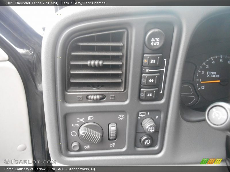 Black / Gray/Dark Charcoal 2005 Chevrolet Tahoe Z71 4x4