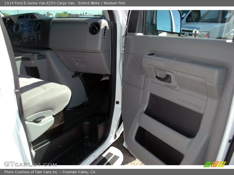 Oxford White / Medium Flint 2014 Ford E-Series Van E250 Cargo Van