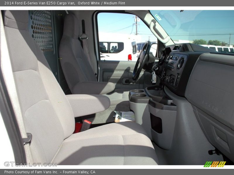 Oxford White / Medium Flint 2014 Ford E-Series Van E250 Cargo Van