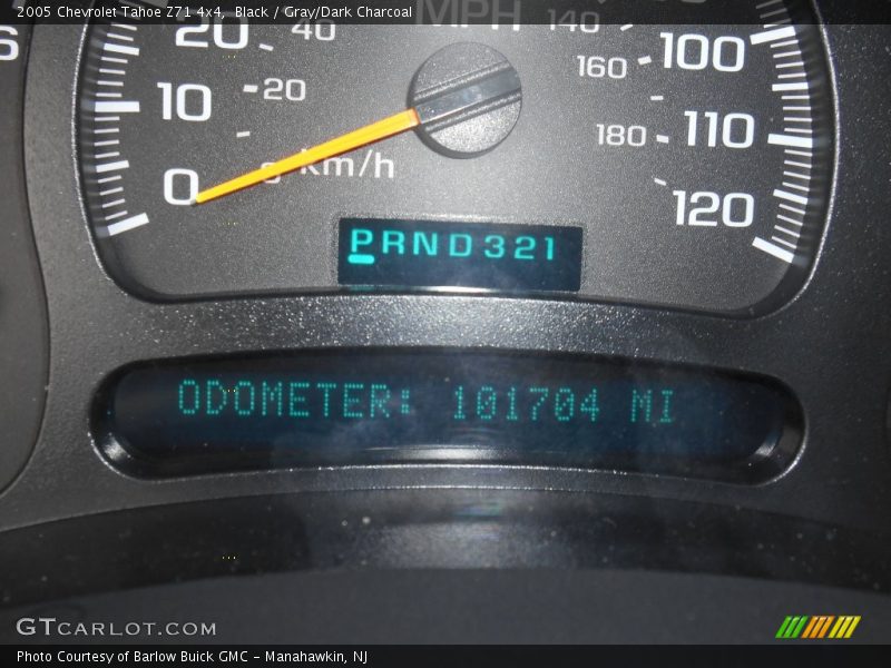 Black / Gray/Dark Charcoal 2005 Chevrolet Tahoe Z71 4x4