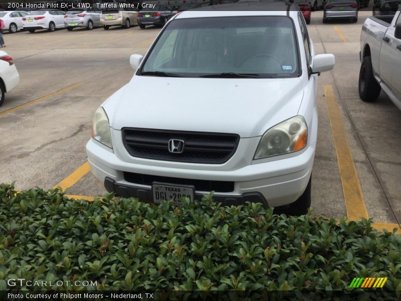 Taffeta White / Gray 2004 Honda Pilot EX-L 4WD