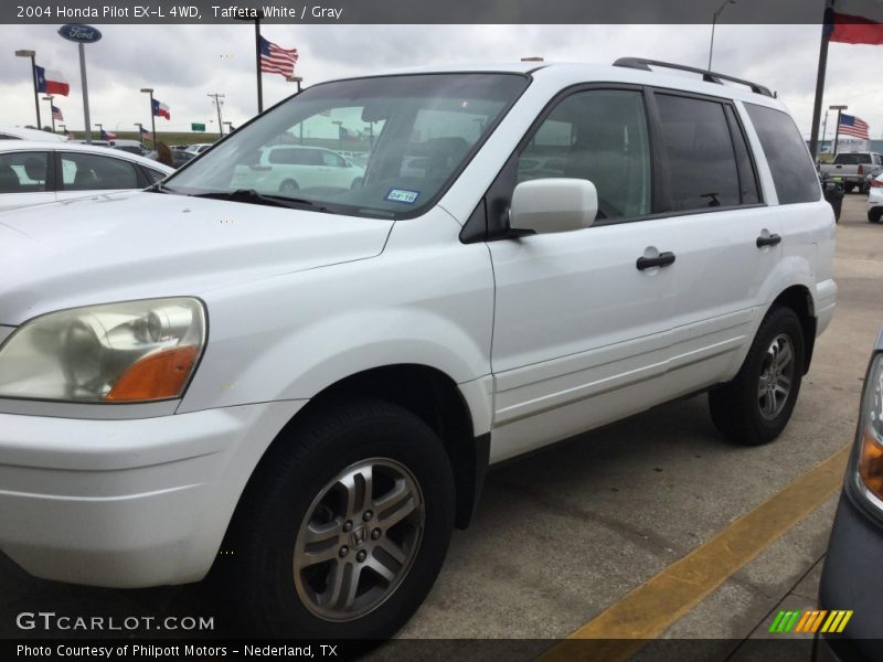 Taffeta White / Gray 2004 Honda Pilot EX-L 4WD