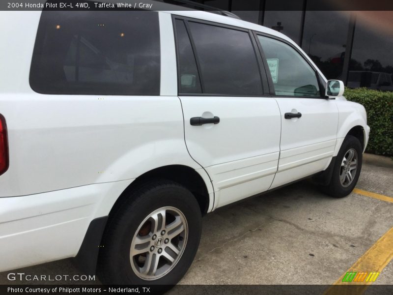 Taffeta White / Gray 2004 Honda Pilot EX-L 4WD